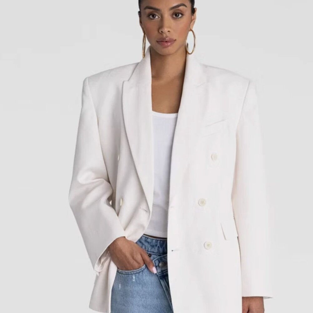 Elegant White Blazer